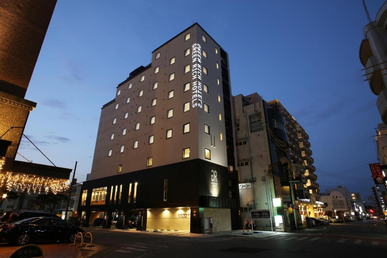 Green Rich Hotel & Capsule Naha - Artificial Hot Spring Futamata Yunohana ภายนอก รูปภาพ
